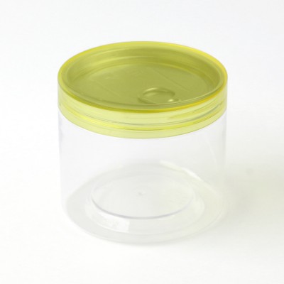 Factory price 300ml 10oz clear plastic food grade pet packaging jar