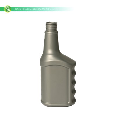 Best goods 450ml plastic silver plastic bottle for Chemical liquid