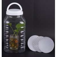 Wholesale clear PET plastic 1 gallon hdpe bottle