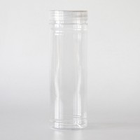 Factory price sales 450ml pet spice plastic jar with lid