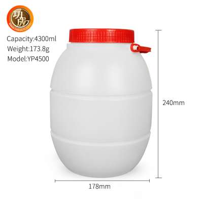 China top manufacturer made oem pe white plastic bottles for sauce