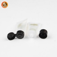 empty transparent plastic soft squeeze packaging tubes