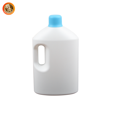 Wholesale large pe 4l laundry detergent disinfectant liquid bottle